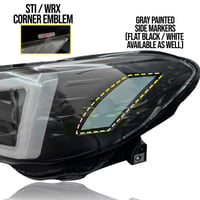 Image 3 of RGBW Retrofit Spyder Auto 15-21 WRX | 15-17 STI LED Headlights