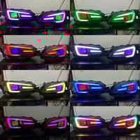 Image 2 of RGBW Retrofit Spyder Auto 15-21 WRX | 15-17 STI LED Headlights