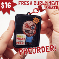 [PREORDER] MOUTHWASHING — Curly Meat Shaker Charm