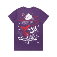 Image 1 of Ebb & Flow - Purple Standard Tee