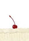 Buttermilk cake limited edition art print.