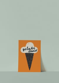 Image 3 of Postkarte - gelato bacio