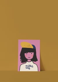 Image 3 of Postkarte - milkyway, Girl / Pink NEW