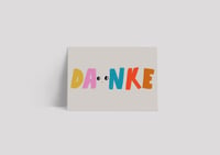 Image 1 of Postkarte - DANKE