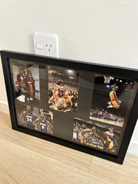 Image 2 of Kobe Bryant A3 Framed Collage – Tribute to a Legend  