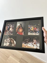 Image 1 of Michael Jordan A3 Framed Collage – The GOAT 