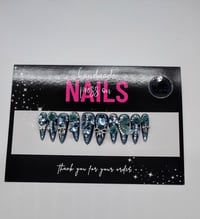 Image 1 of Midnight Opulence – Handmade Press-On Nails 