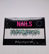 Image 1 of Crystal Frost – Handmade Press-On Nails