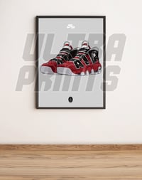 Image 1 of Nike Air More Uptempo A3 Framed 