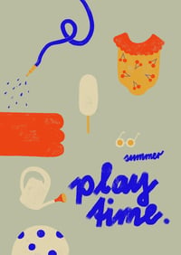 Image 2 of Postkarte - summer playtime