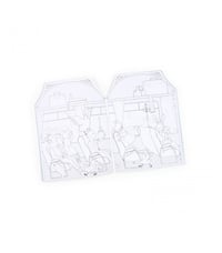 Image 5 of Colouring book + 170 stickers La Petite Ecole de Danse