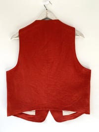 Image 4 of Piper waistcoat - Red Orange