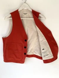 Image 2 of Piper waistcoat - Red Orange