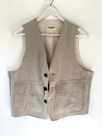 Image 3 of Piper waistcoat - Organic stone