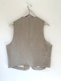 Image 4 of Piper waistcoat - Organic stone