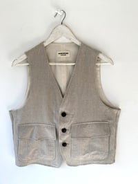 Image 1 of Piper waistcoat - Organic stone