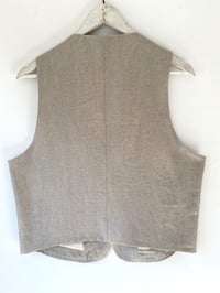 Image 6 of Piper waistcoat - Organic stone