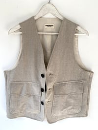 Image 7 of Piper waistcoat - Organic stone