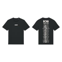 Rosa Tour 2025 - T-shirt (black)