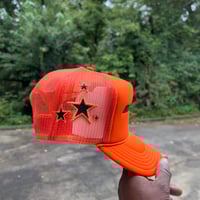 Image 5 of Orange /Black “ Orioles” trucker 