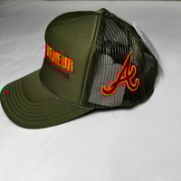 Image 1 of Olive green/Orange “ ATL “ edition 