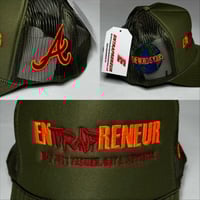 Image 4 of Olive green/Orange “ ATL “ edition 