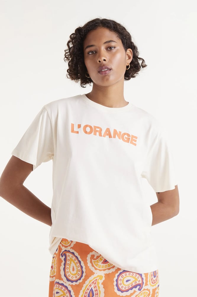 Image of Camiseta print L'orange.