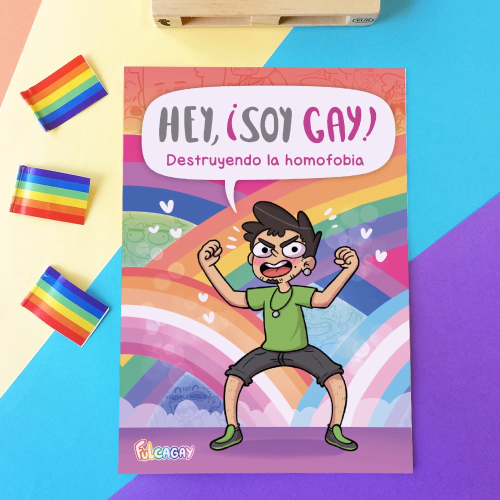 Image of PREORDER - Cómic- Hey, ¡Soy Gay! 