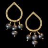 TEARDROP CHANDELIER Black Pearls. Normal Price 1.950.- NOW: