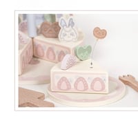 Image 11 of Eloise White Peach Birthday Cake