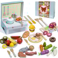 Image 2 of Piper Wooden Kitchen Set