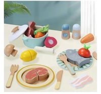 Image 4 of Piper Wooden Kitchen Set