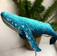 Image 5 of Humpback Whale Paper Mache Sculpture (smaller version)