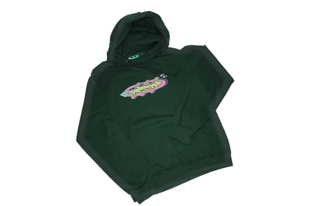 Image of ROCKET HOODIE GREEN
