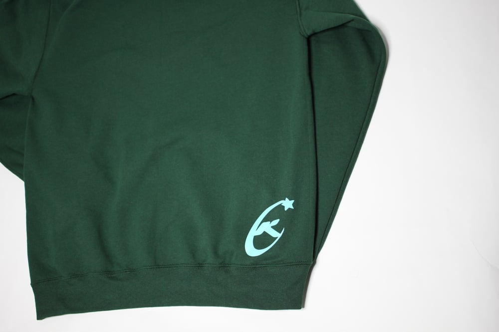Image of ROCKET HOODIE GREEN