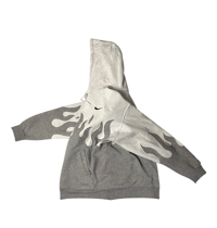 Image 3 of (M-L) Nike White Grey Flame "Keneki" 613