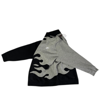 Image 3 of (L-XL) Nike Zip Flameside GreyBlack "Rao" 614