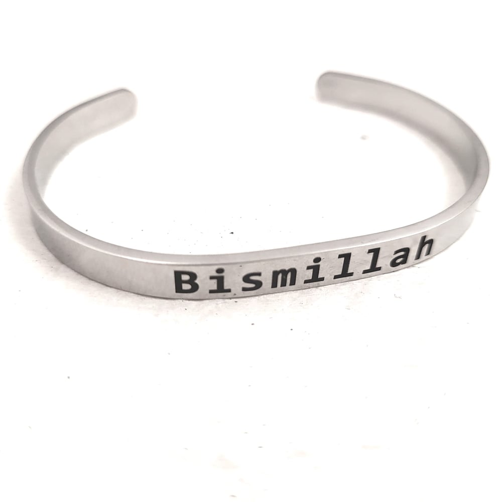 Image of Bismillah Cuff Bracelets for Men & Women