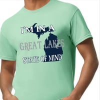 Image 2 of Great Lakes State of Mind shirt