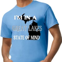 Image 1 of Great Lakes State of Mind shirt
