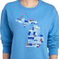 Image 3 of Michigan Words Shirt