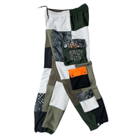 Image 4 of Cut & paste sweatpants ( XL baggy )