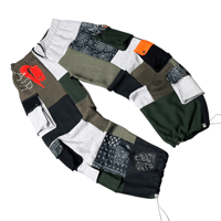 Image 1 of Cut & paste sweatpants ( XL baggy )
