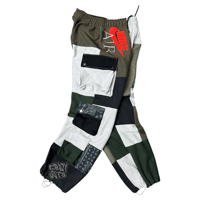 Image 3 of Cut & paste sweatpants ( XL baggy )