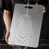 100% pure Titanium cutting board 