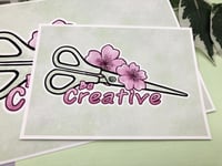 Image 3 of Art Print - Be Creative - Green