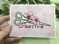 Image 2 of Art Print - Be Creative - Pink