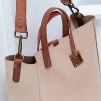 Image 5 of STUDIO LINE One-off Square Two-way Tote in soft malt