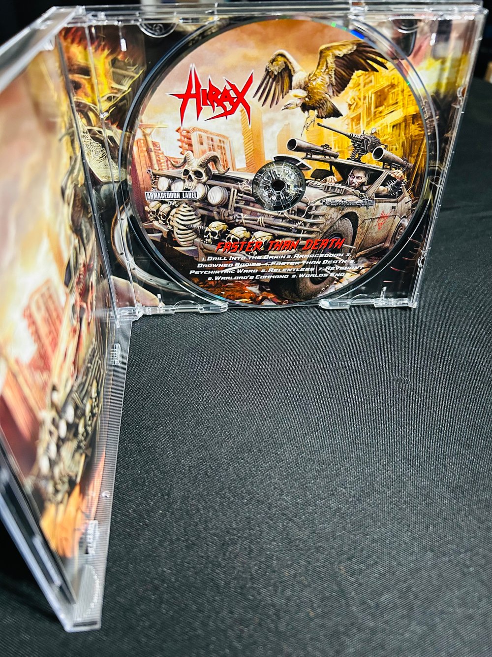 HIRAX "Faster Than Death" CD