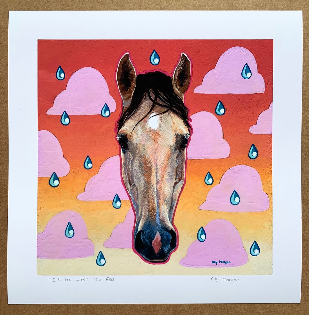 "I'll Go Where You Feel" - Fine Art Print